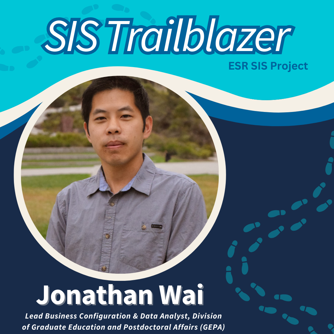 SIS Trailblazer image of recent nominee