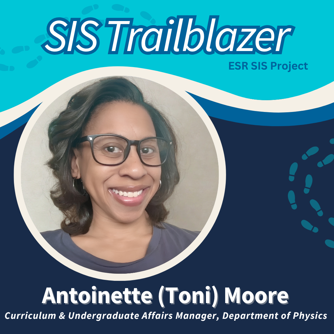 SIS Trailblazer image of recent nominee